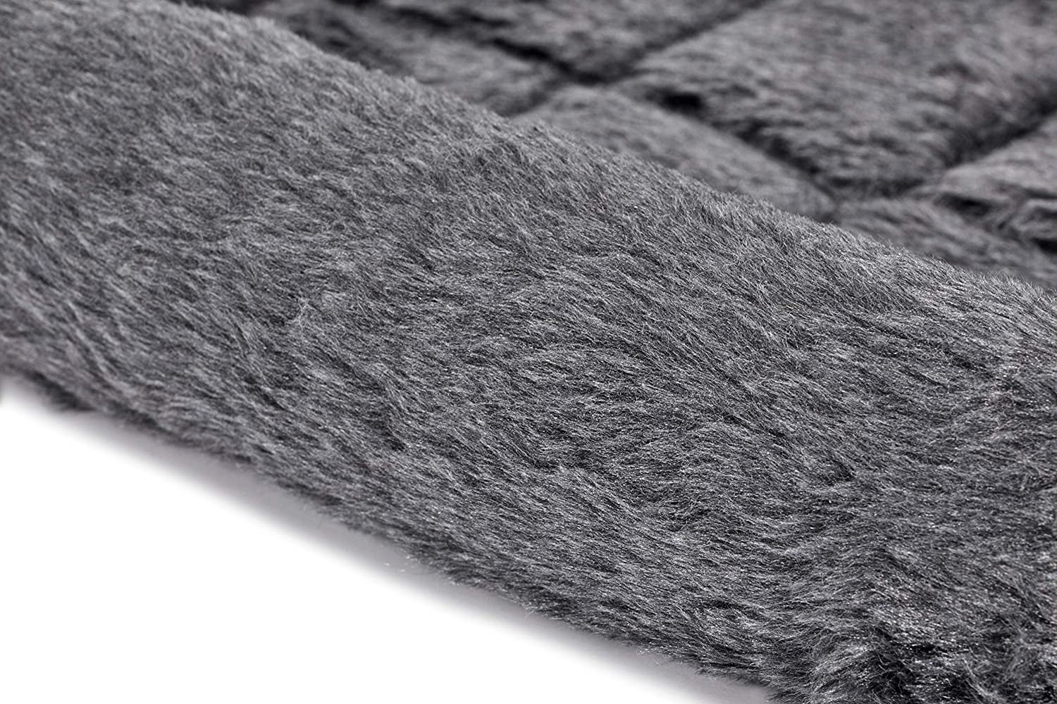 Double Door Dog Crate Kit with Gray Bed & Gray Crate Cover, 36-Inch R34528