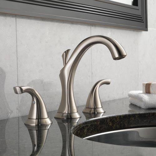 Two Handle Widespread Bathroom Faucet Stainless M68013