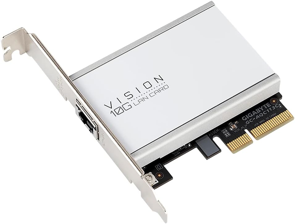 10GbE Network Adaptor PCI-E 4.0 Card with RJ-45 Port Y531