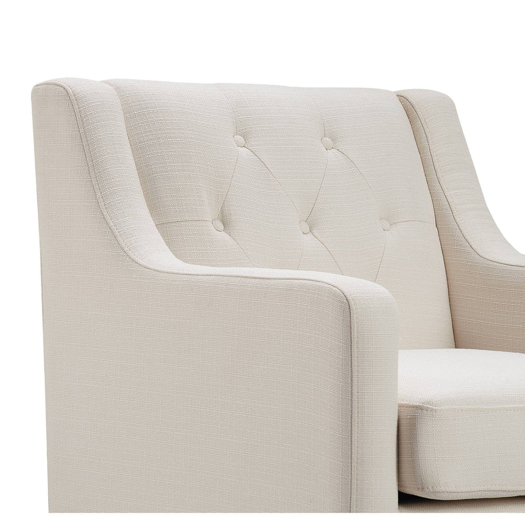 Cream Tufted Accent Chair O7401
