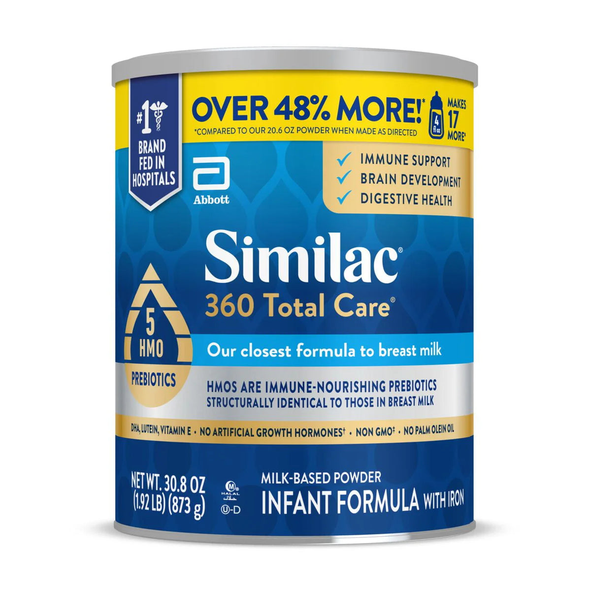 Baby Formula Powder, 30.8-oz Value Can U43771