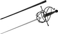 Black Wire Hilt Rapier Steel R7510