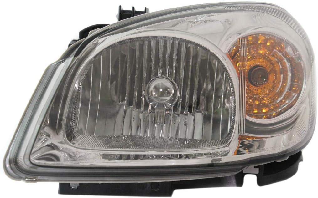 2008 2010 Chevy Cobalt Headlight Assembly Driver Side with Bulbs T757064