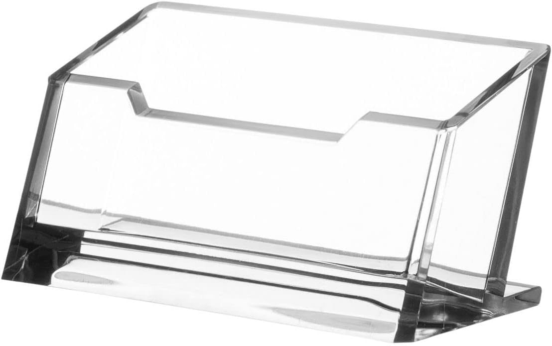 Acrylic Monitor Stand with Keyboard Storage, Clear, Pack of 2 L980