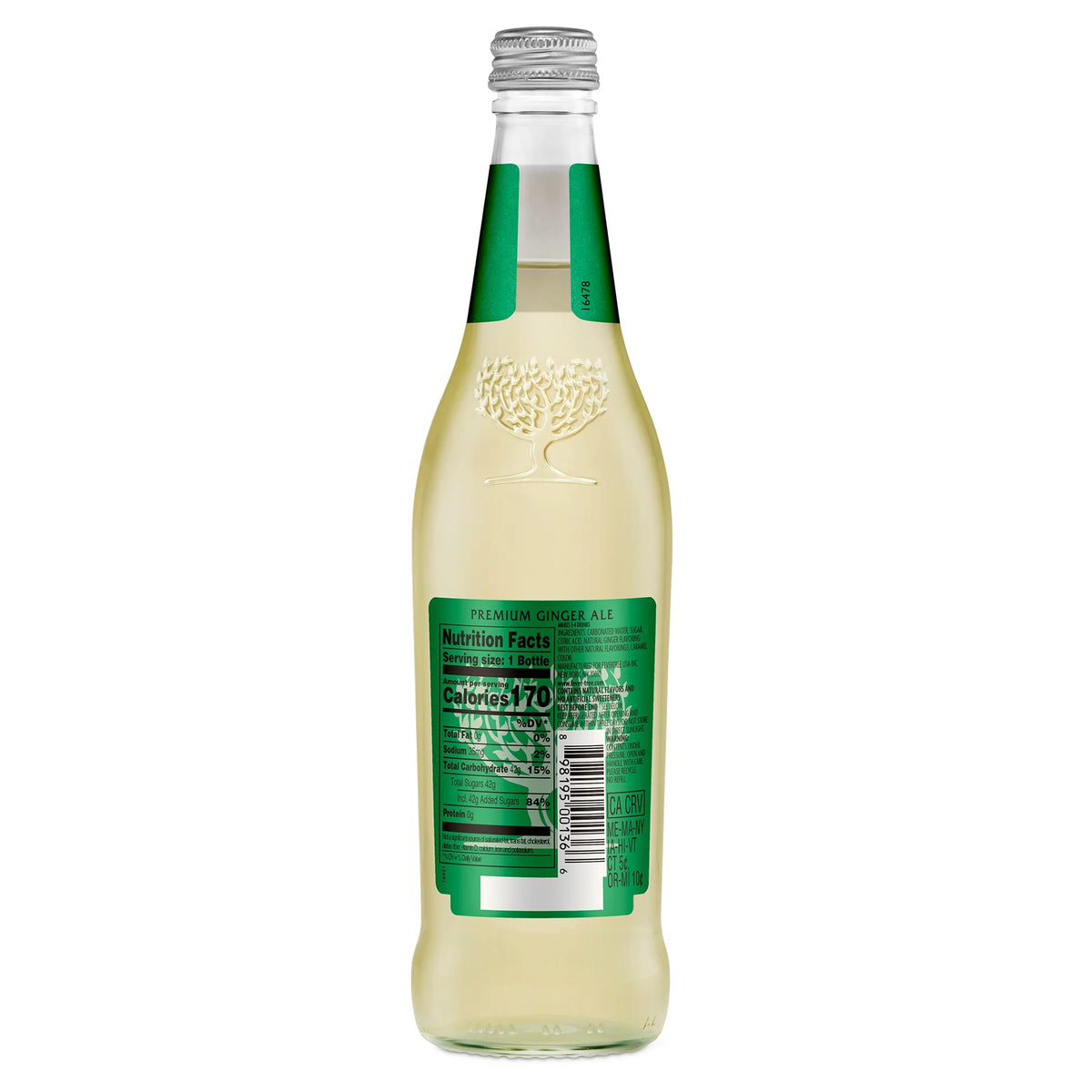 Ginger Ale, 16.9 fl oz, 8 Bottles K9288
