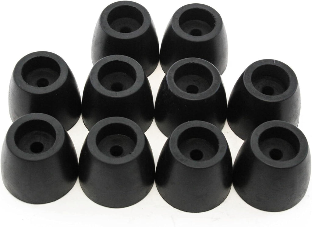 10 Rubber Bumpers Trailer Compatible with Ramp Door Truck 2 Inches Thick Cone Replacement Cargo Stop Pack of 2 T7273