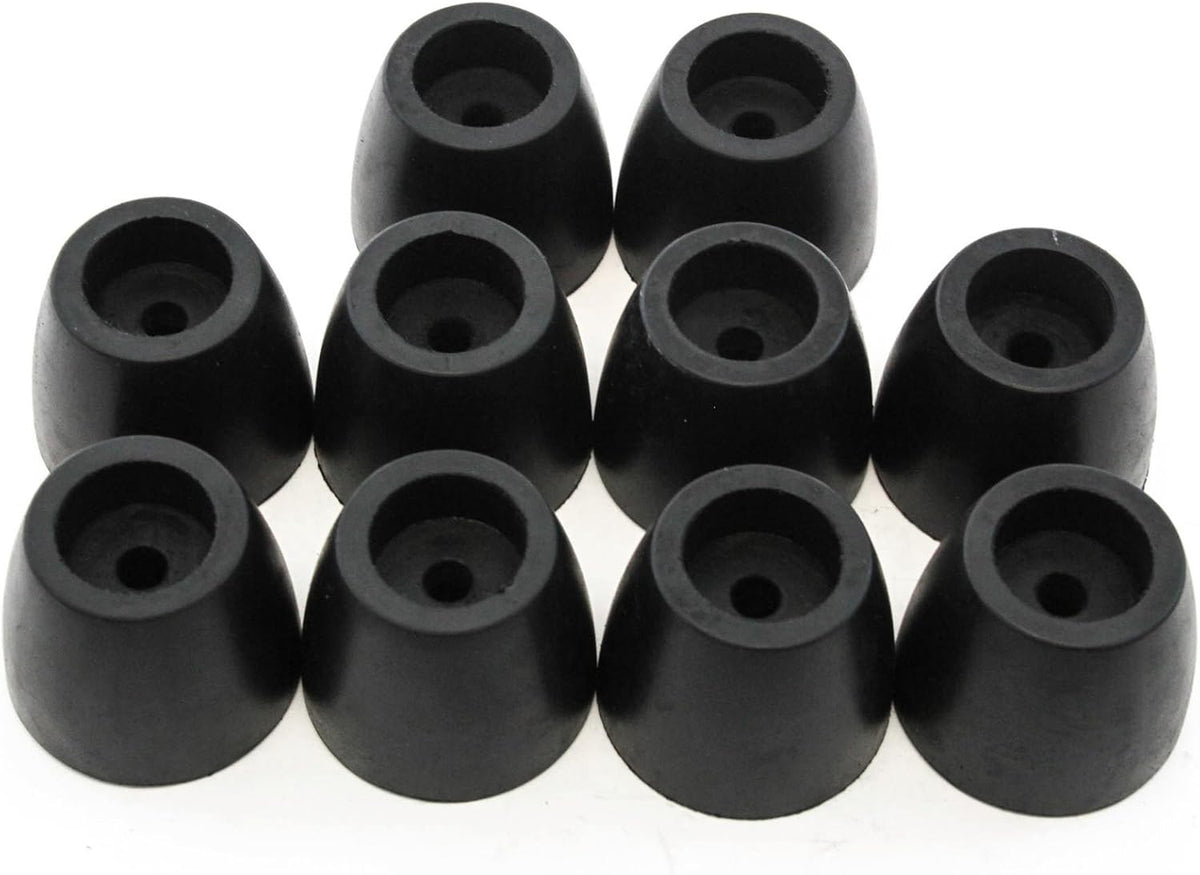 10 Rubber Bumpers Trailer Compatible with Ramp Door Truck 2 Inches Thick Cone Replacement Cargo Stop Pack of 2 T7273