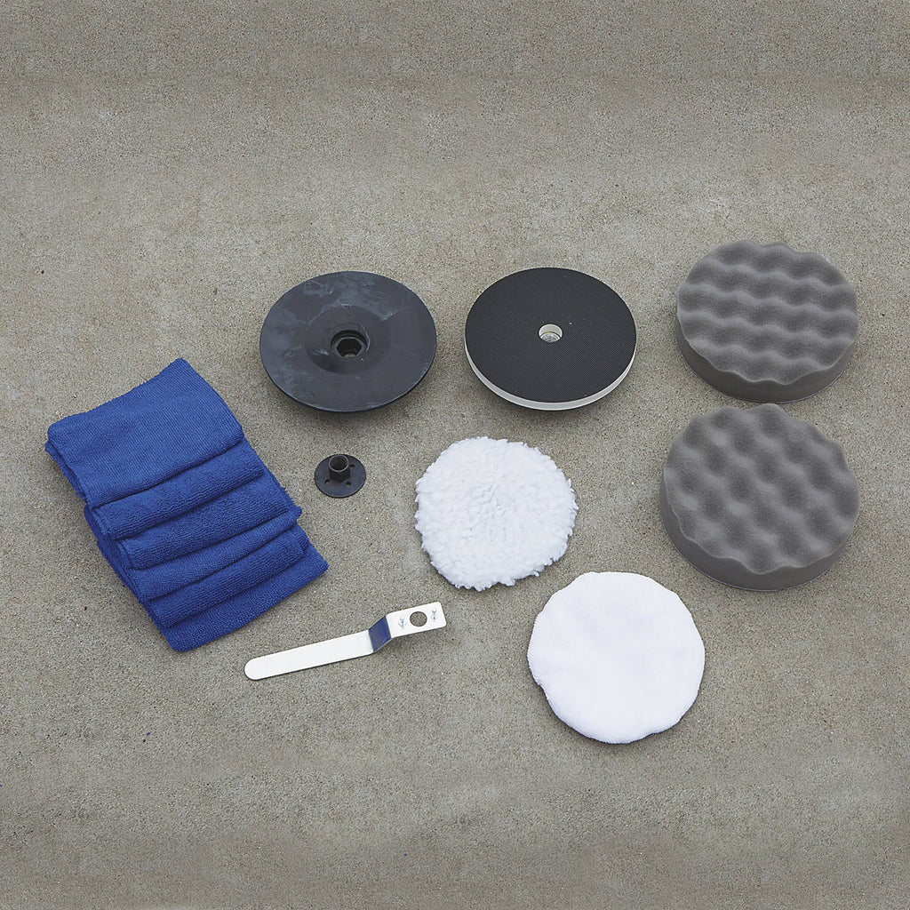 7 Inch Car Polishing Kit - 11 Amp, 600-3,000 RPM W6516