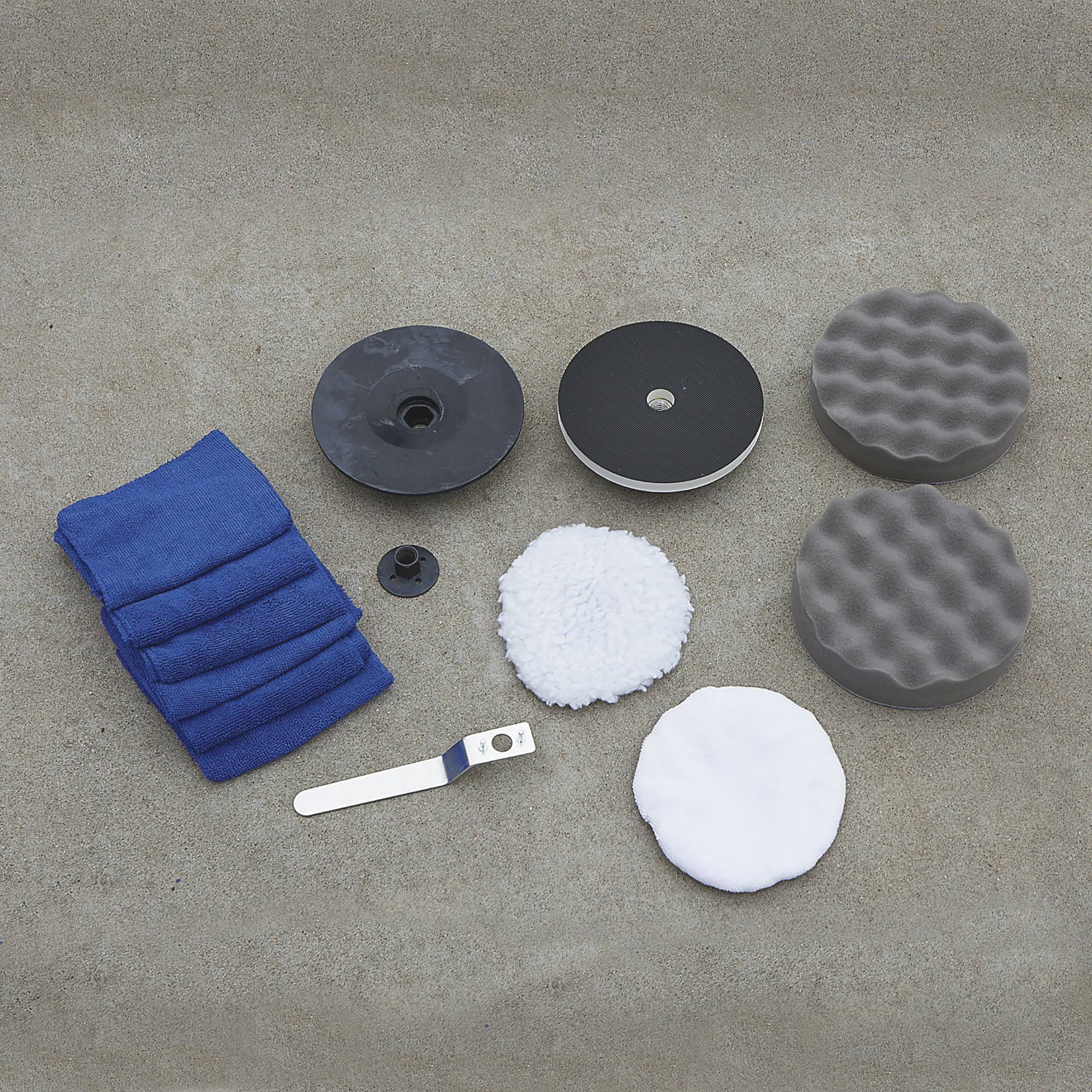 7 Inch Car Polishing Kit - 11 Amp, 600-3,000 RPM W6516