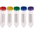 50ml Centrifuge Tube, Assorted Color Cap, Sterile, 500/Case U2608