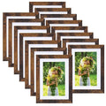 Natural Wood Color 8x10 Picture Frame 15 Pack G40178