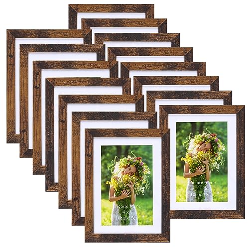 Natural Wood Color 8x10 Picture Frame 15 Pack G40178