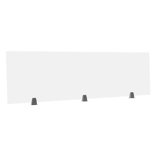 Frosted Acrylic Clamp-on Privacy Panel (17x18x2in) L269