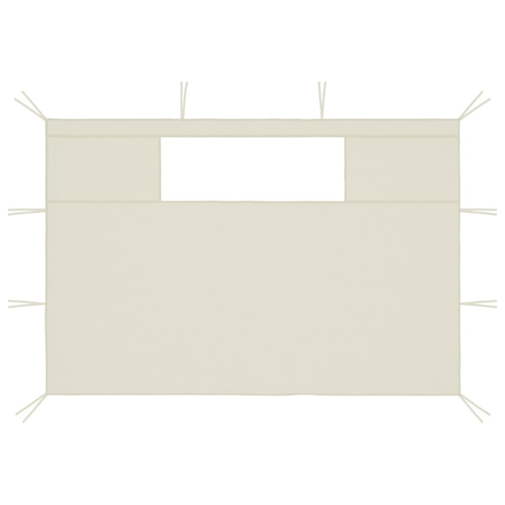 Gazebo Sidewalls with Windows 2 pcs Y269