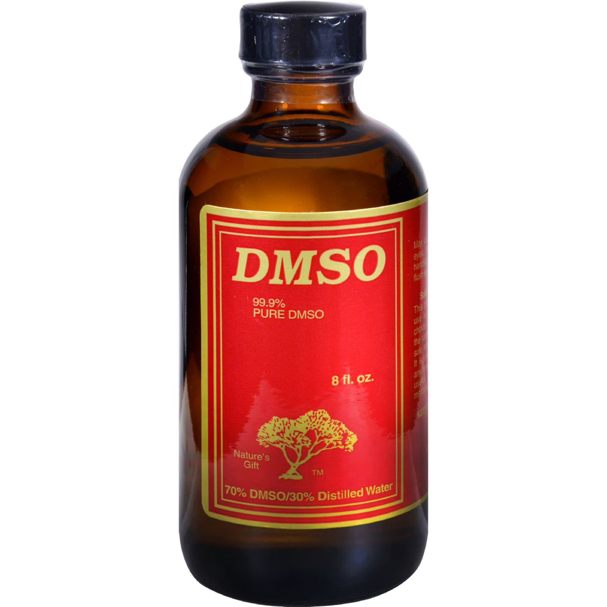 DMSO Liquid Unfragranced Glass Bottle 8 fl. oz. W510968