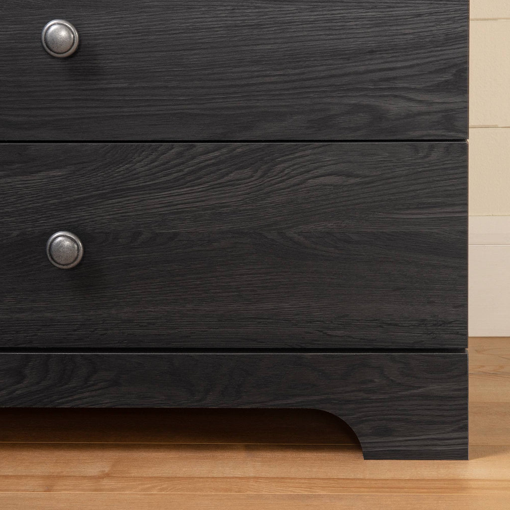 Gray Oak 5 - Drawer Chest D499158