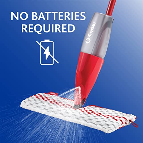 Red Spray Mop with 3 Extra Refills F232