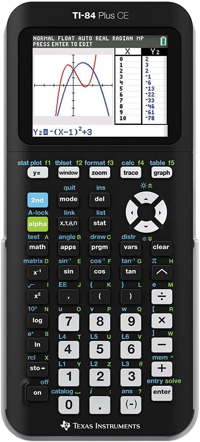 Black Graphing Calculator R566870