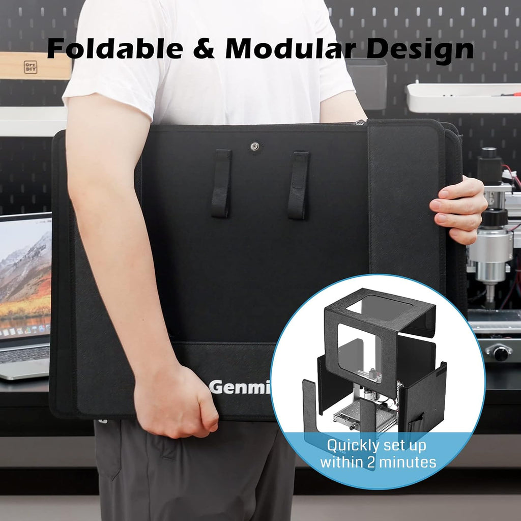 CNC Router Machine 3 Axis Engraver with Enclosure 520 x 475 x 405mm J303