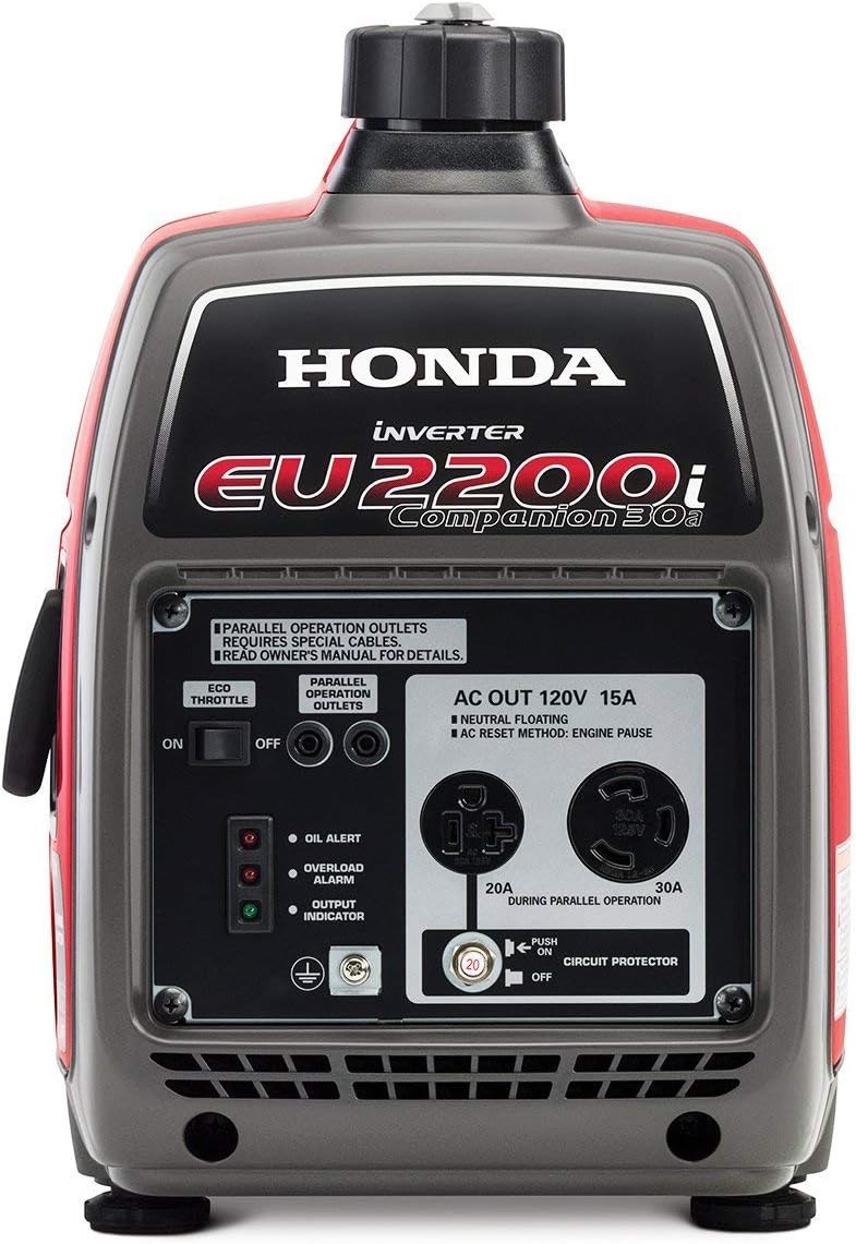 2200-Watt 120-Volt Portable Inverter Generator with CO-Minder L6597