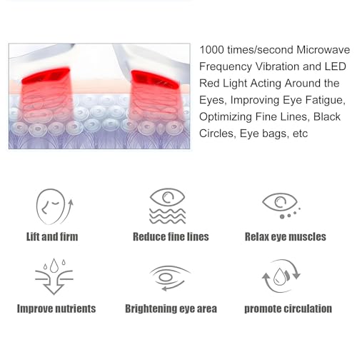 Red Light Therapy Eye Massager Device B3361