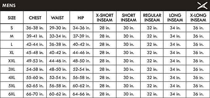 Men's Insulated Ski Pants (Inseam 32") I483