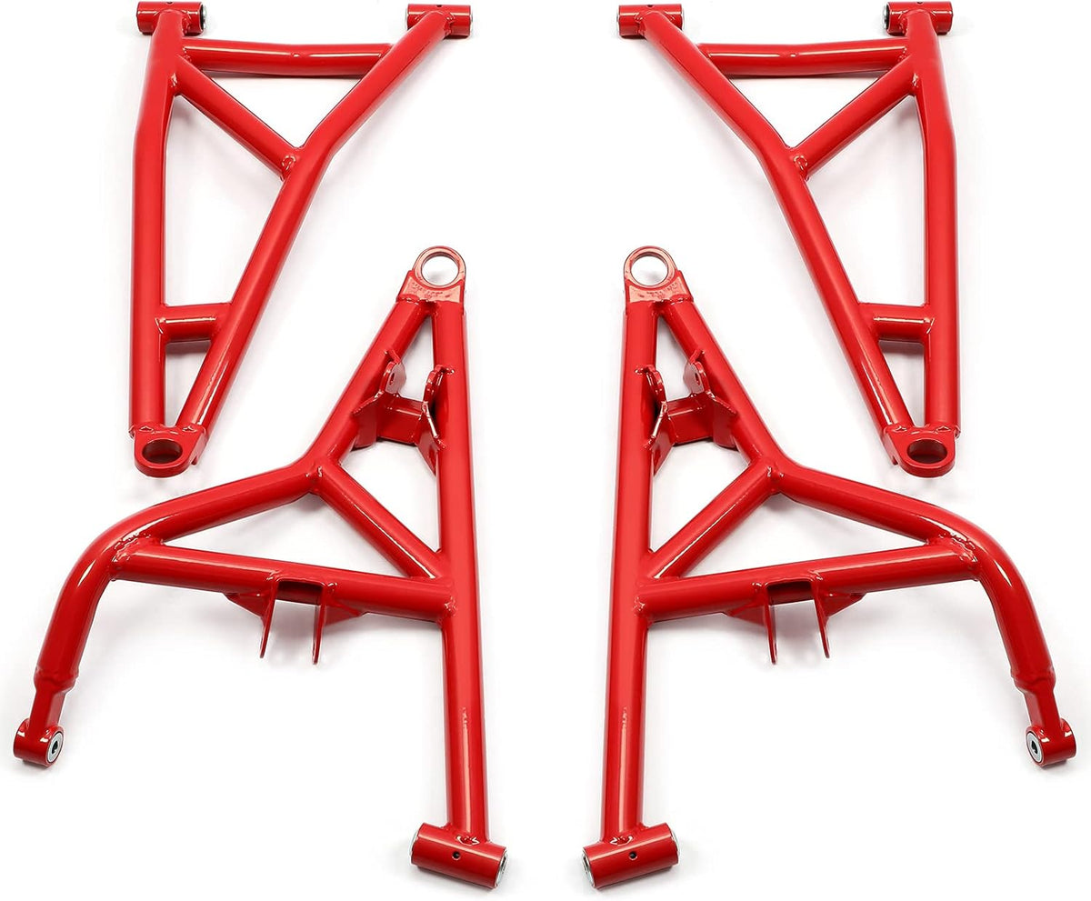 Red Front Upper & Lower A-Arms X3935