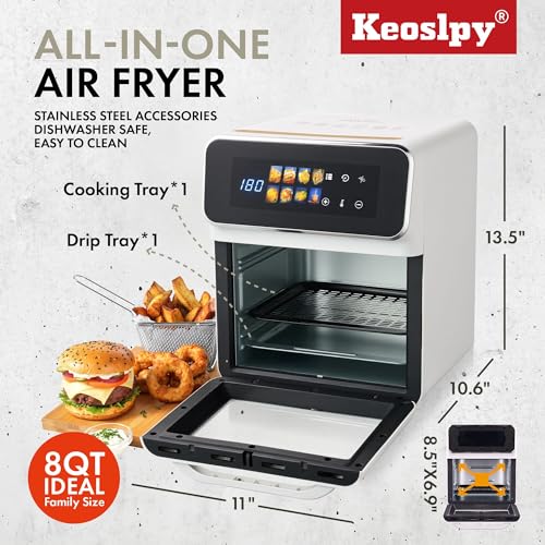 8Qt Air Fryer Oven with Digital Timer Z648