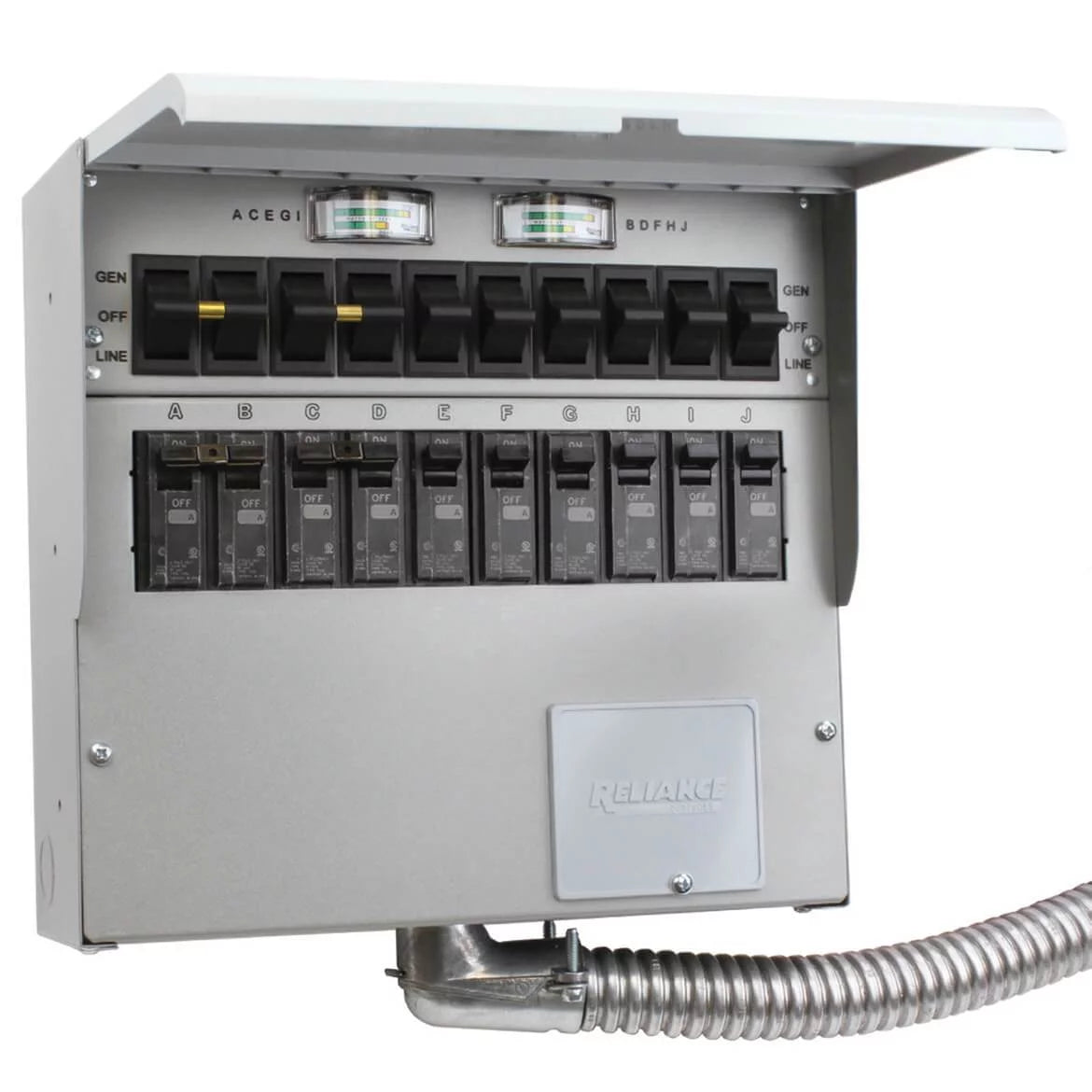 120/240-Volt 30-Amp 10-Circuit Transfer Switch I9796