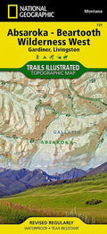 Folded Topographic Map J200