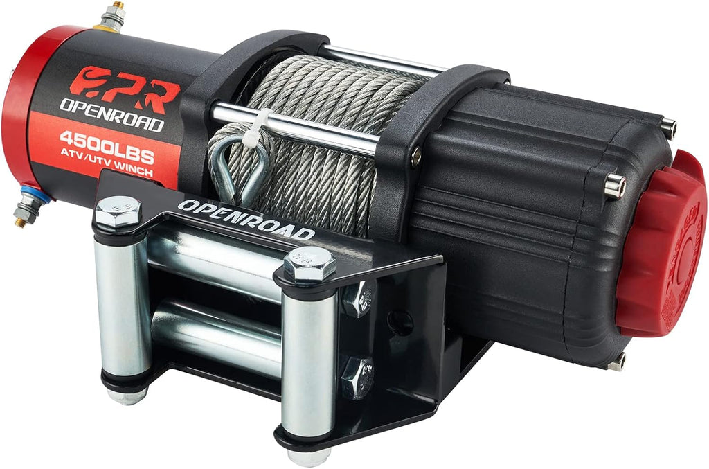 4500lbs 12V Electric Winch with Steel Cable and Wireless Remote Control V447