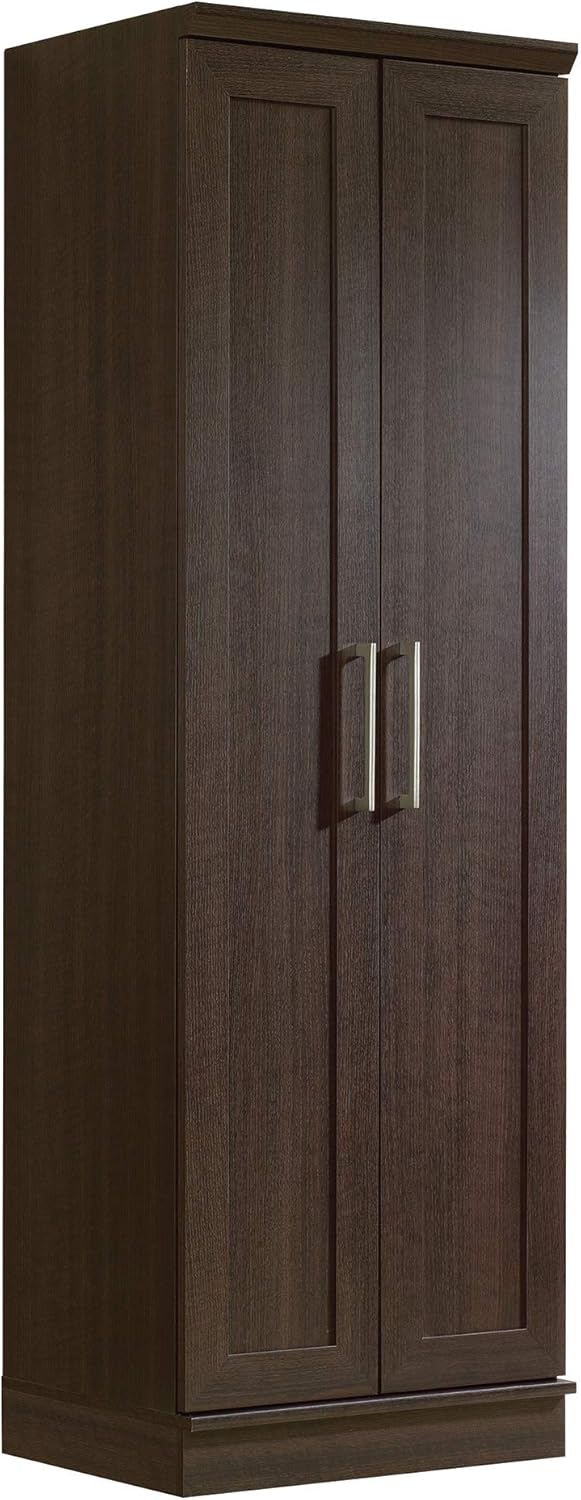 Storage Cabinet and TV Stand, Salt Oak Finish D2122