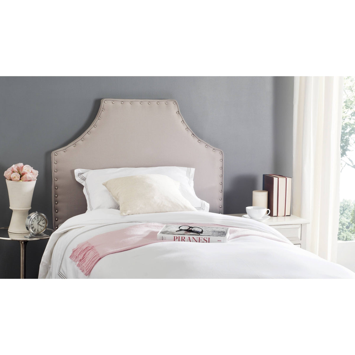 Twin Headboard in Taupe Y73778