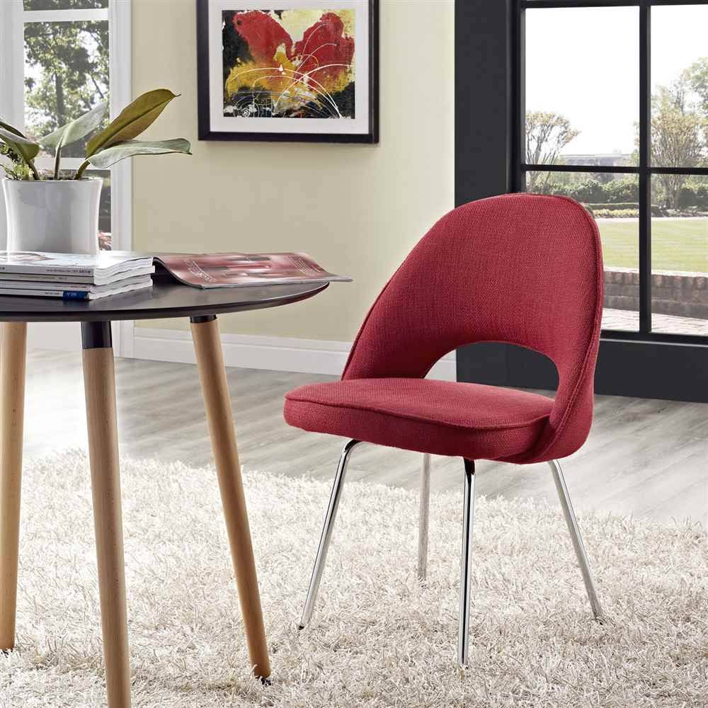 Red Dining Side Chair U9196