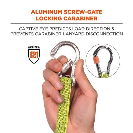 Single Carabiner Tool Lanyard J408