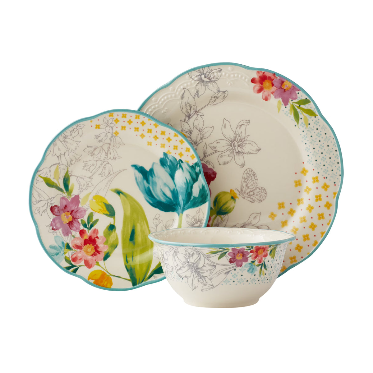12-Piece Dinnerware Set G392