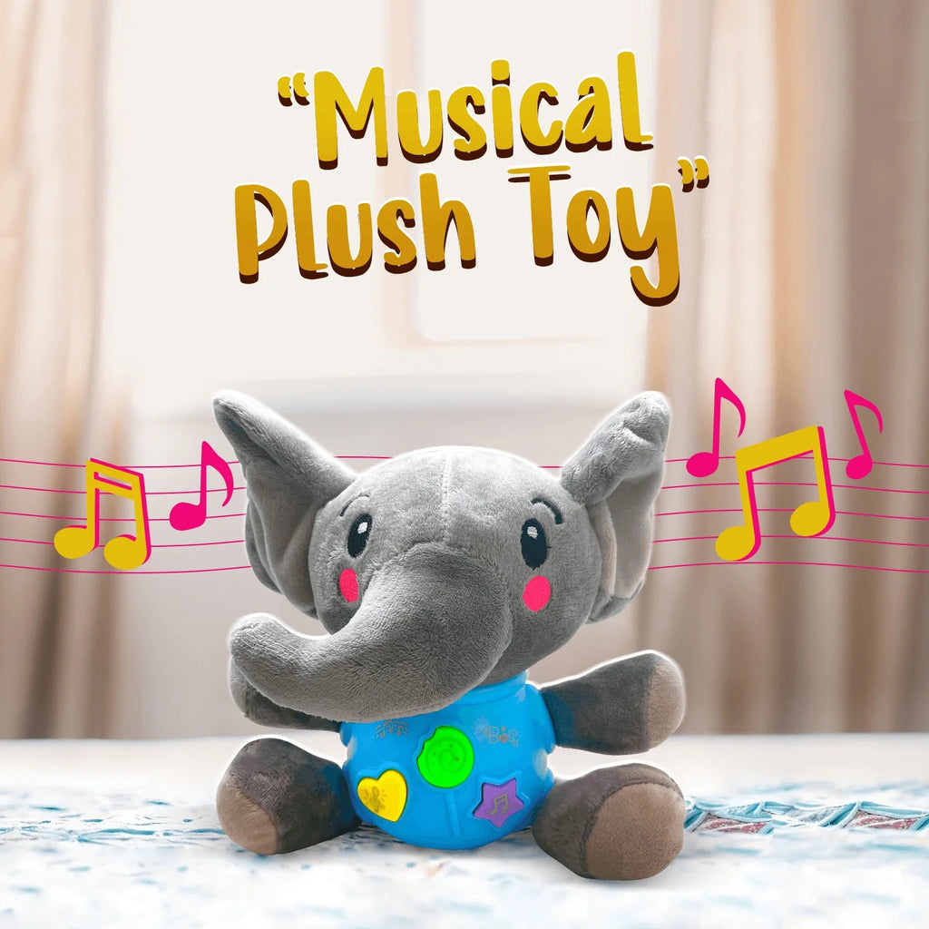Plush Monkey Music Baby Toys for Infant Toddlers E5496