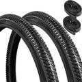 26" Mountain Bike Tires 26 x 1.95/50-559 Plus 2-Pack Bike Tubes 26x1.75/2.125 AV33mm Schrader Valve Black Pack of 2 R519308