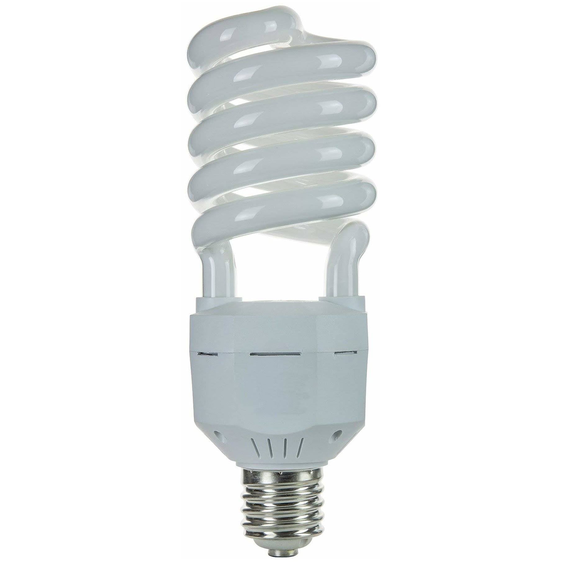 65 Watt Spiral CFL Light Bulb Mogul Base 120 Volt Daylight D6983