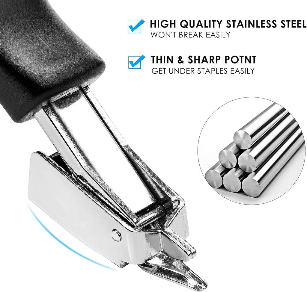 Heavy Duty Flat Staple Remover with Ergonomic Handle H3236