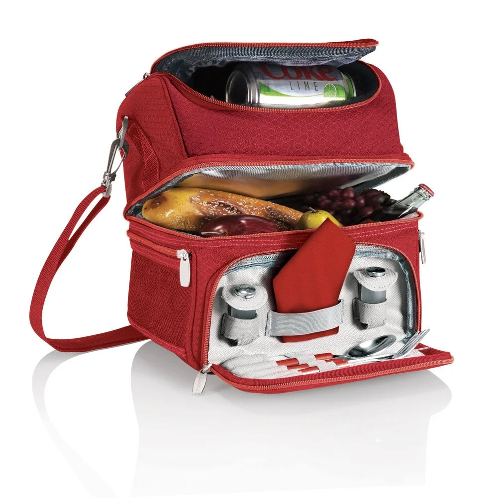 Two Tiered Insulated Lunch Cooler D7677