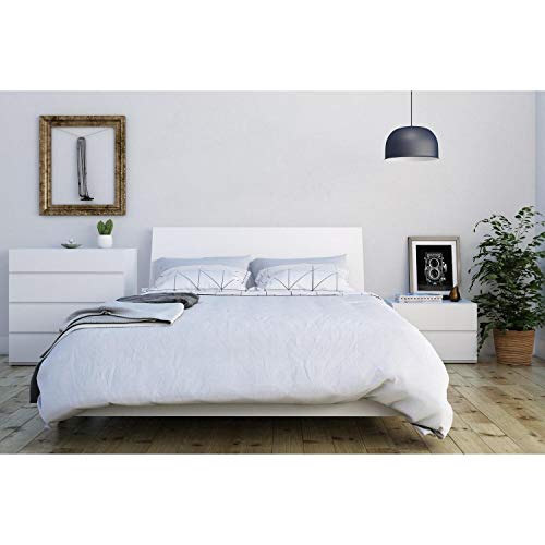 Queen Ebony Storage Headboard P767287