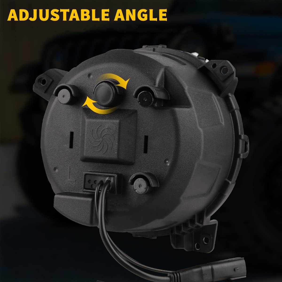 9 Inch Round LED Headlights with DRL High Low Beam I402637