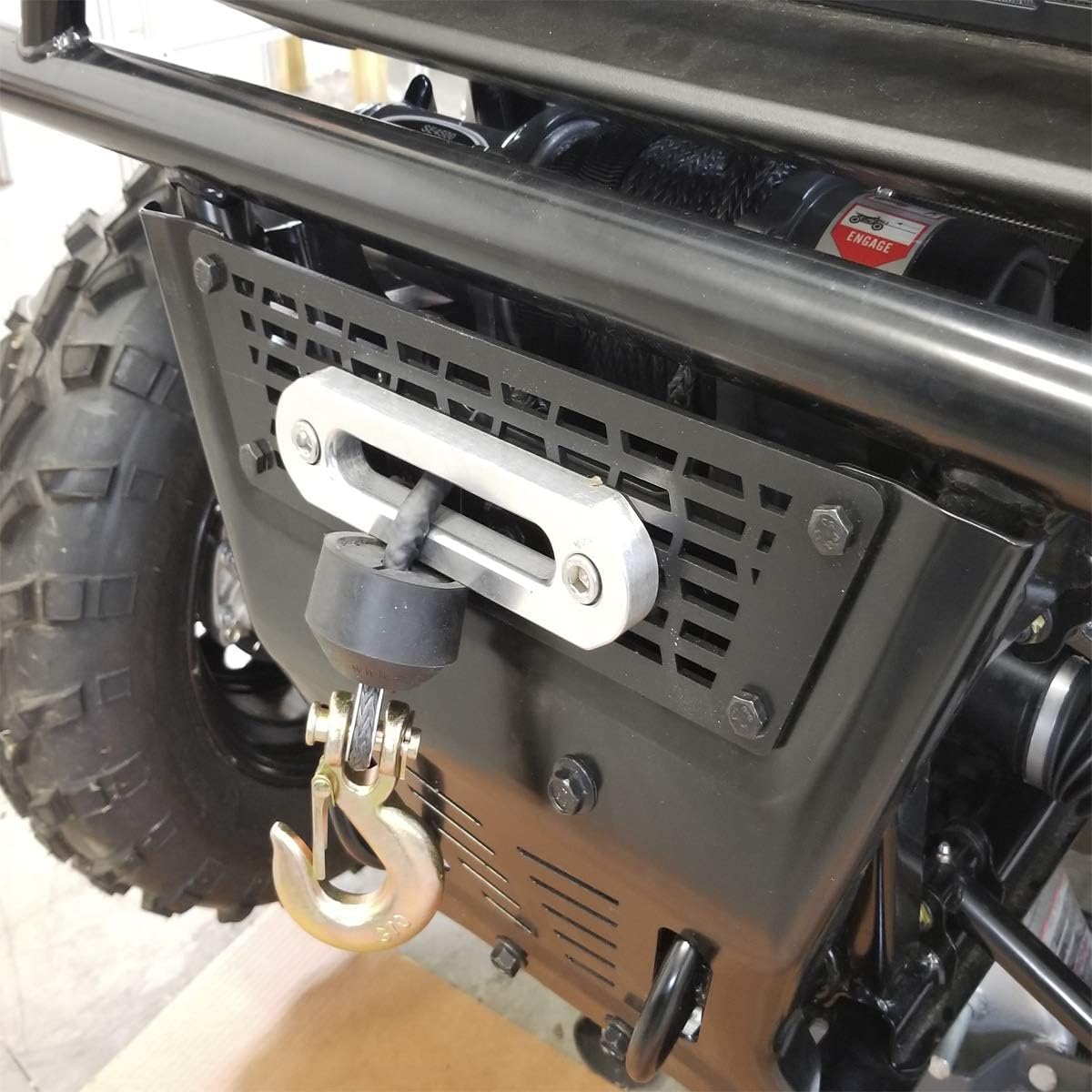 UTV Winch Fairlead Mount Plate Pack of 2 A595107