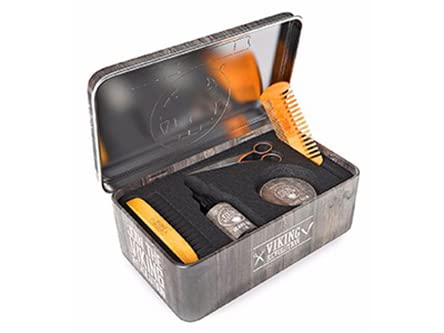 Beard Growth Kit - Oil, Balm, Serum, Derma Roller & Wooden Comb U571