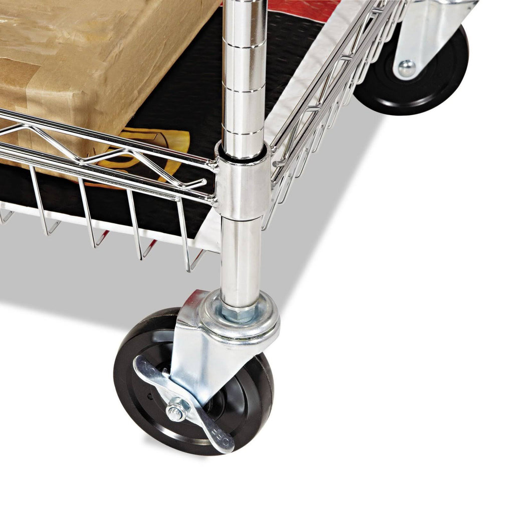Two-Shelf Mail Cart A338