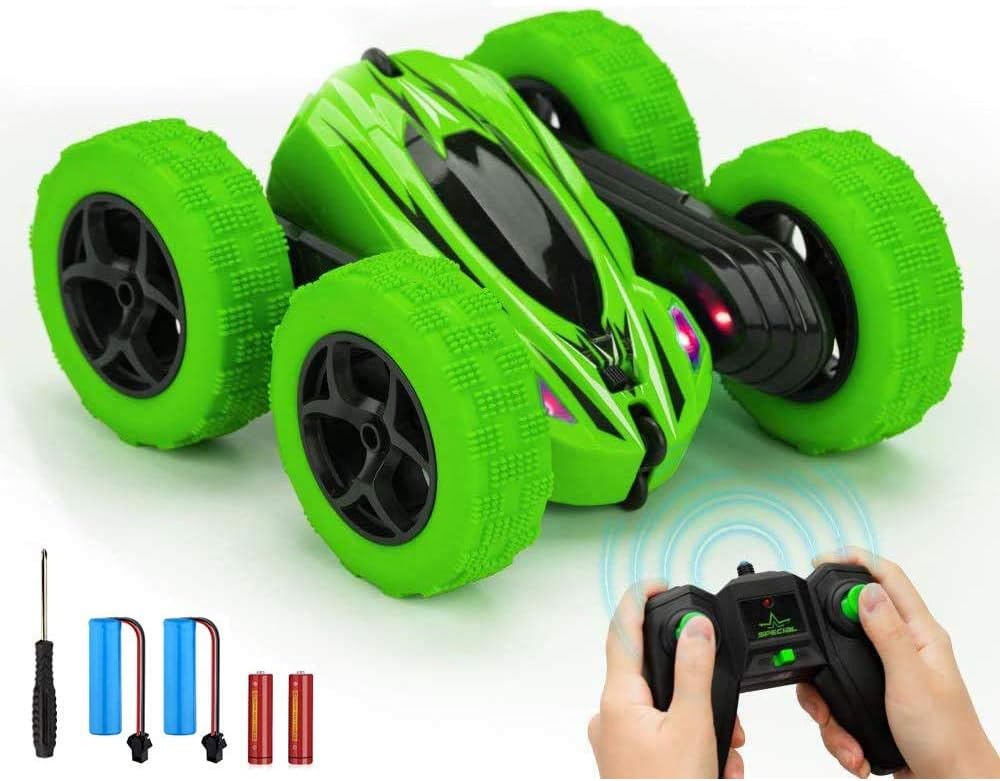 2.4 GHz Remote Control Stunt Car Truck, Pack of 2 W27531
