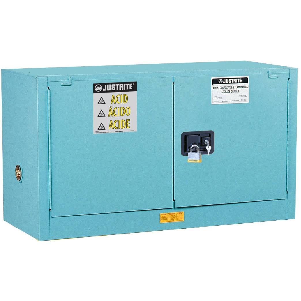 Blue 17 gal Safety Storage Cabinet O348