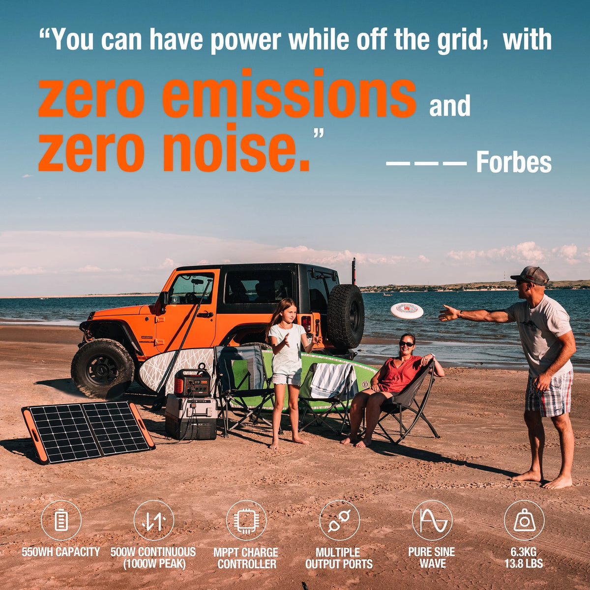 Portable Power Station 500 Watts W980