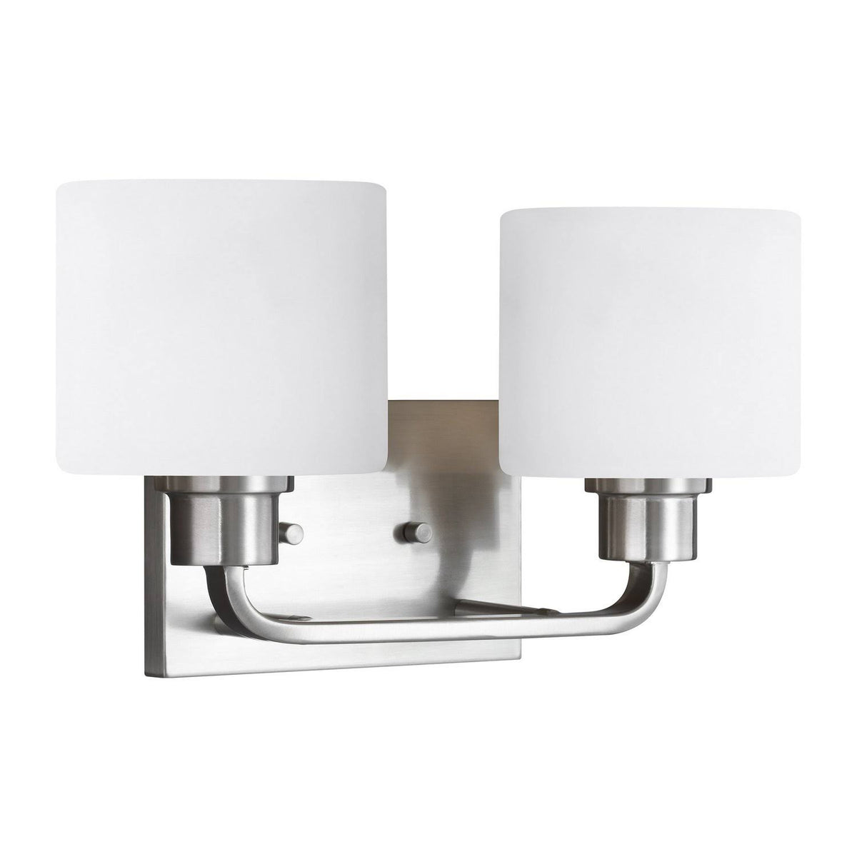 2-Light Wall/Bath Light Brushed Nickel I5650